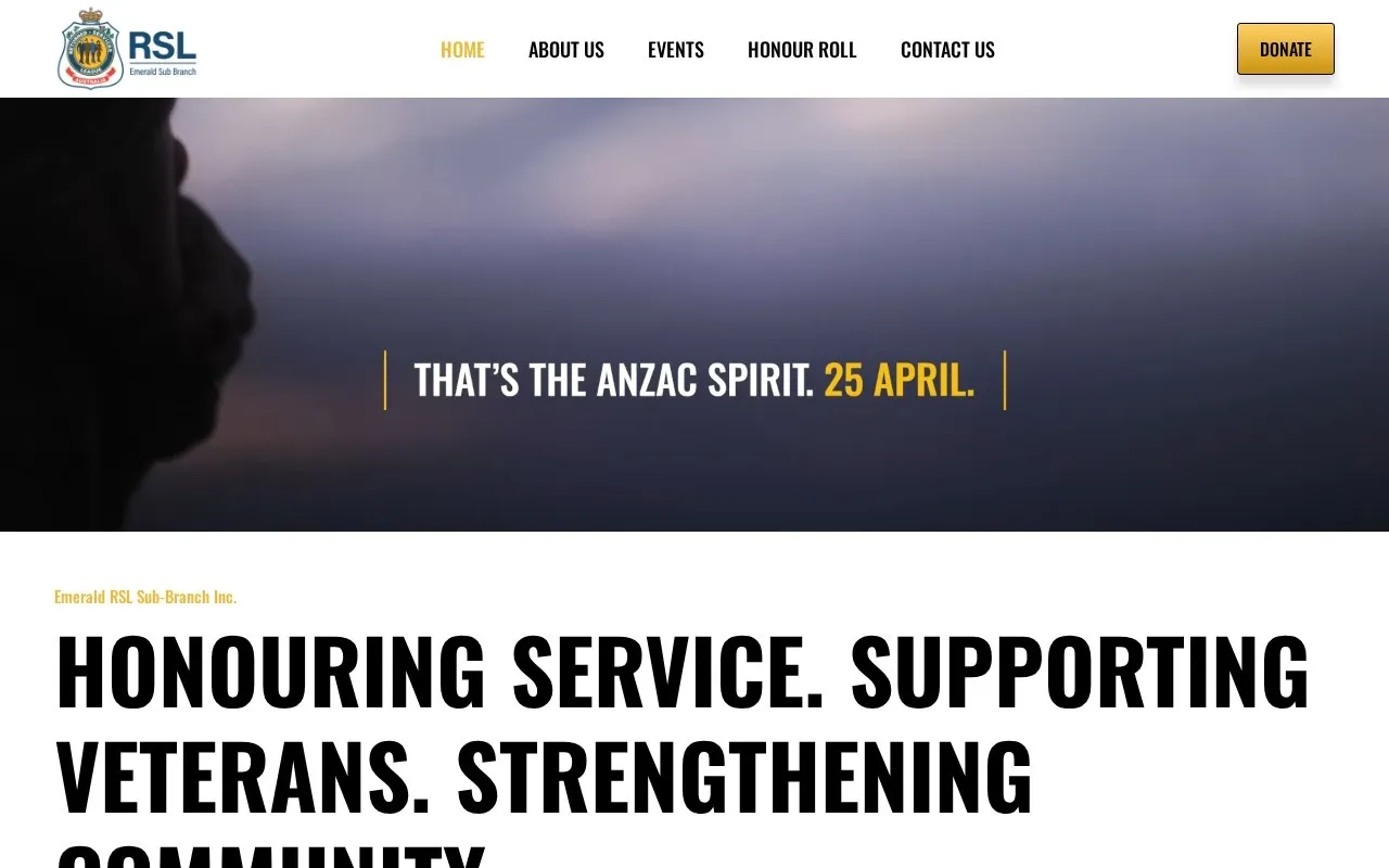 Emerald RSL Sub-Branch Inc. website