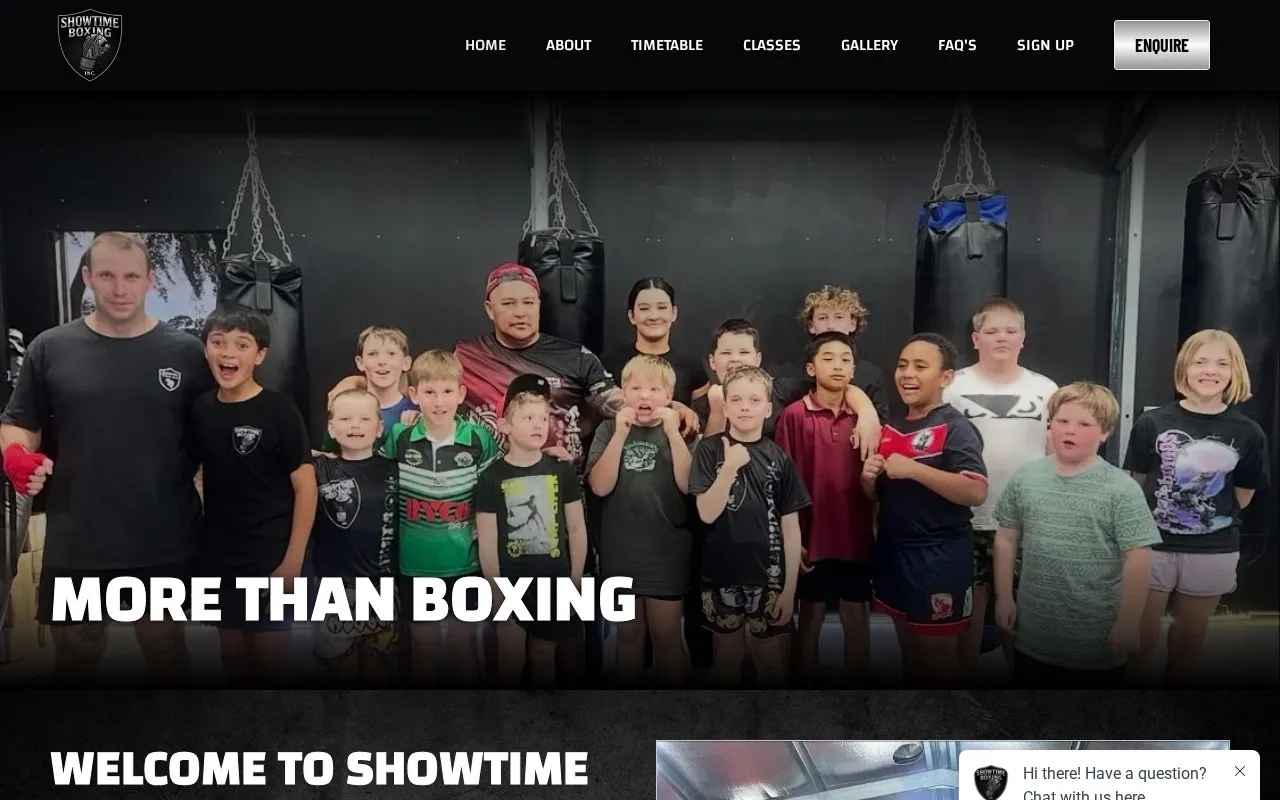 Showtime Boxing Inc website
